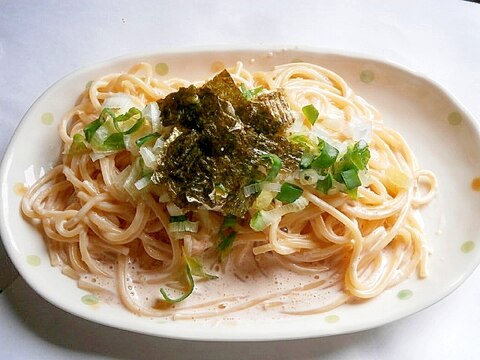 さっぱりクリーミー明太子パスタ